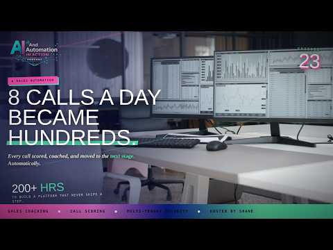 8 CALLS A DAY BECAME HUNDREDS - AAIA - Episode 23 on AI Automation in Action
