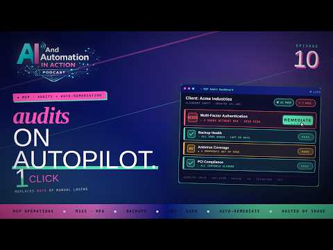 AAIA - Episode 10 - Putting Audits On Autopilot on AI Automation in Action