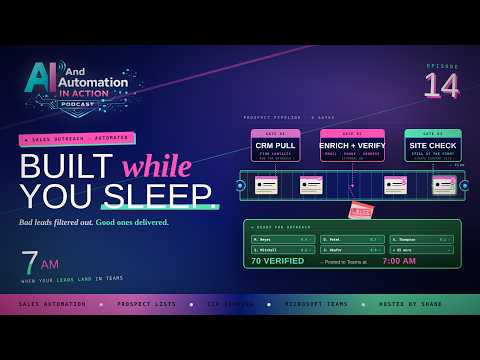 AAIA - Episode 14 - Stop Building Prospect Lists By Hand on AI Automation in Action